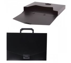 Портфель пластиковый А4, 1 отделение deVente  черный