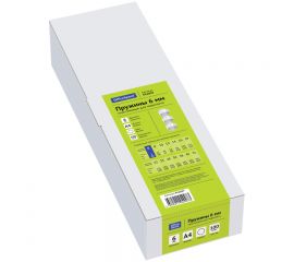 Пружины пластик D=06мм OfficeSpace, белый, PC6997