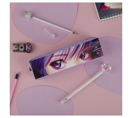 Пенал мягкий 200*55*40 MESHU "Neko", искусственная кожа MS_57834