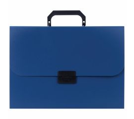 Портфель пластиковый STAFF А4 (330х235х36 мм), 7 отделений, индексные ярлыки, синий