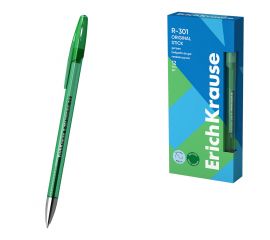 Ручка гелевая зеленая 0,5 мм ErichKrause R-301 Original Gel