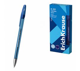 Ручка гелевая синяя 0,5 мм ErichKrause R-301 Original Gel