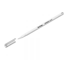 Ручка гелевая Berlingo "Brilliant Pastel", пастель белая, 0,8мм