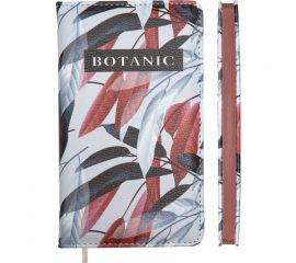 Планинг карманный 100х170 мм недатированный, 80 л, кожзам "deVENTE. Botanic" с коричневым срезом
