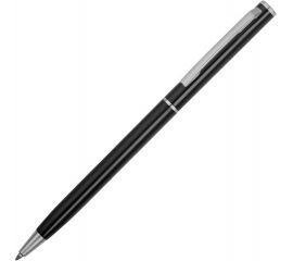 Ручка металлическая шариковая «Атриум», черный/серебристый