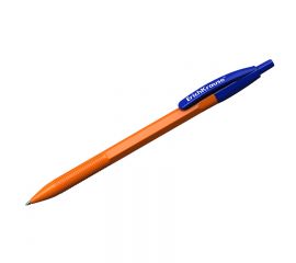 Ручка шариковая автоматическая Erich Krause "R-301 Orange Matic" синяя, 0,7мм 38512