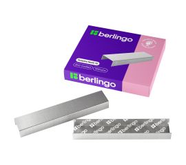 Скобы для степлера №23/10 Berlingo, оцинкованные, 1000шт. DSk_23100
