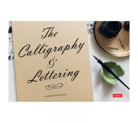 Скетчбук-тетрадь для каллиграфии и леттеринга 48л., А5 на скрепке Hatber "Пиши легко!", 100г/м2, мат