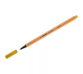 Ручка капиллярная STABILO"Point",0,4мм,желтая