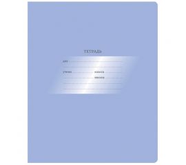 Тетрадь 12л., косая линия BG "Первоклассная", светло-сиреневая Т5ск12 10575