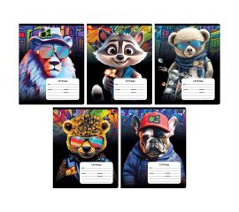 Тетрадь 12л., линия BG "Номер 1" Т5ск12 12036