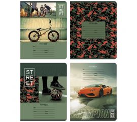 Тетрадь 18л., линия BG "Street champion", выб. лак Т5ск18_вл 10134