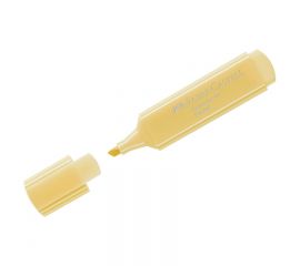 Текстовыделитель Faber-Castell "46 Pastel", ванильный, 1-5мм 154667
