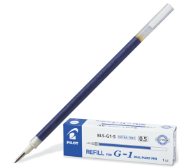 Стержень гелевый PILOT(Япония) 128мм, евронак,0,3мм синий