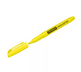 Текстовыделитель OfficeSpace, желтый, 1-3мм HL_2881