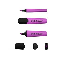 Текстовыделитель 0,6-5,2 мм, скошенный, цвет фиолетовый V-12 Erich Krause 32501