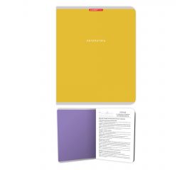 Тетрадь предметная 48 л А5 линия скоба "Однотон" - Литература