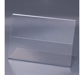 Держатель для ценников BRAUBERG, 120х80 мм, оргстекло