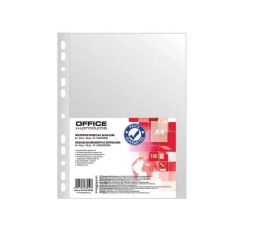 Вставка в сегрегатор А4 глянцевая 30 мкм 100 шт. в упаковке (до 50 листов) Office Products/20