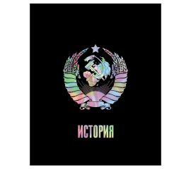 Тетрадь предметная 48л. BG "Точка РУ" - История, матовая ламинация, тиснение голографической фольгой