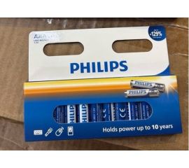 Элемент питания Philips AAА LR03 ААА (LR3) 1шт (мизинчиковые)