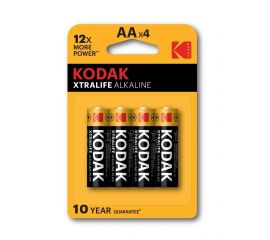 Элемент питания Kodak LR06 BL*4MAX Super Alkaline АА (пальчиковые)