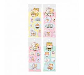 Закладки с/к бумажные 5-6цв*15л Animals ассорти 4 вида КОКОС