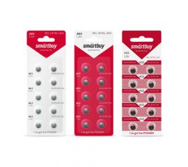 Элемент питания  Smartbuy AG3 (LR41. 392) BL10 (10/100)