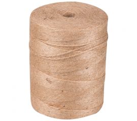 Шнур банковский джутовый OfficeSpace, полированный, 1680текс, d1,6мм, 900м, 1,5кг, бобина 329540