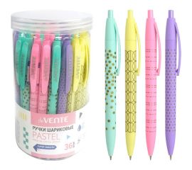 Ручка шариковая синяя автоматическая 0,7 мм deVENTE Pastel