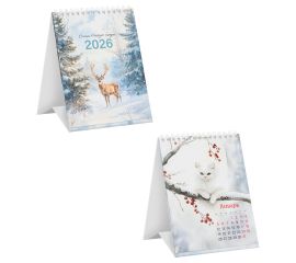 Календарь-домик, 108*140 мм BG "Счастье в каждой минуте", на гребне, 2026г. 381118