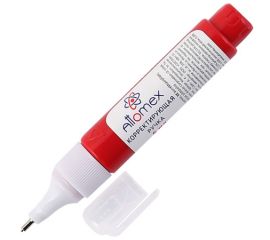 Корректор-ручка Attomex 6 мл., мет.наконеч