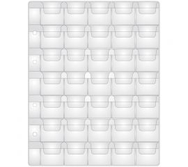 Лист для альбома OfficeSpace "Optima" на 35 монет 35*35, 120мкм 215473