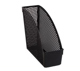 Лоток для бумаг вертикальный 1 отделение, ширина основания 100 мм, цвет черный Simple deVENTE 304350