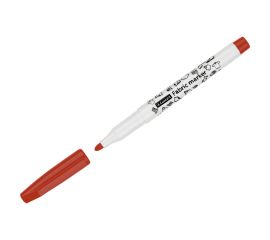 Маркер для ткани Luxor "Fabric" красный, пулевидный, 1-2мм 33303