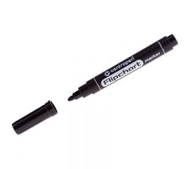 Маркер CENTROPEN для флипчартов  "8550" черный, пулевидный, 2,5мм
