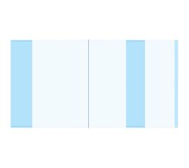 Обложка 215*390 для тетрадей и дневников прозрачная 60 мкм deVente