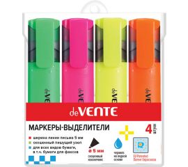 Набор текстовыделителей 4 шт