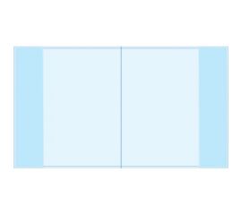 Обложка 215х350 мм для дневников и тетрадей прозрачная 30 мкм