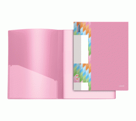 Папка с 40 вкладышами розовая deVENTE Juicy/5/50