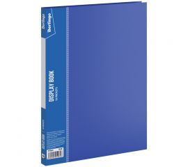 Папка с 10 вкладышами Berlingo "Standard", 9мм, 600мкм, синяя
