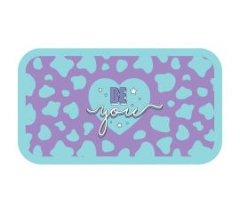 Пенал 2 отделения, 190*110 ArtSpace "Be you", ламинированный картон, софт-тач ПК2_49697