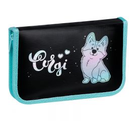 Пенал 1 отделение, 190*115 ArtSpace "Corgi", ламинированный картон, фольга ПК1_42314
