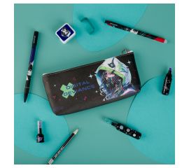 Пенал мягкий 200*85*30 MESHU "Digital", искусственная кожа MS_57806