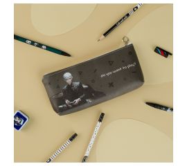 Пенал мягкий 200*85*30 MESHU "Player", искусственная кожа MS_57812