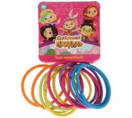 Резинки для волос Милая леди "Сказочный патруль", 12шт. THINHAIRELASTIC12-SP1