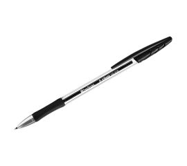 Ручка гелевая Berlingo "Tribase Gel grip" черная, 0,5мм, грип CGp_05022