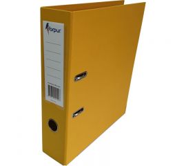 Сегрегатор FORPUS 70 мм А4 ПВХ-ECO цвет желтый