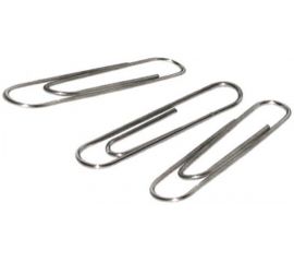 Скрепки 33 мм металлические овальные никелированные (100 шт) DOLCE COSTO