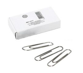 Скрепки 50 мм металлические овальные никелированные (50 шт) DOLCE COSTO